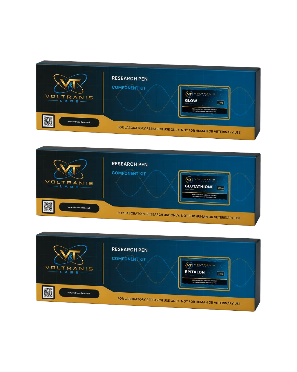 Cellular Biology VT Bundle Pens — labelled pen box, product photograph