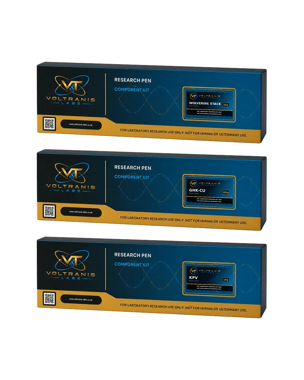 Matrix VT Bundle Pens — labelled pen box, product photograph