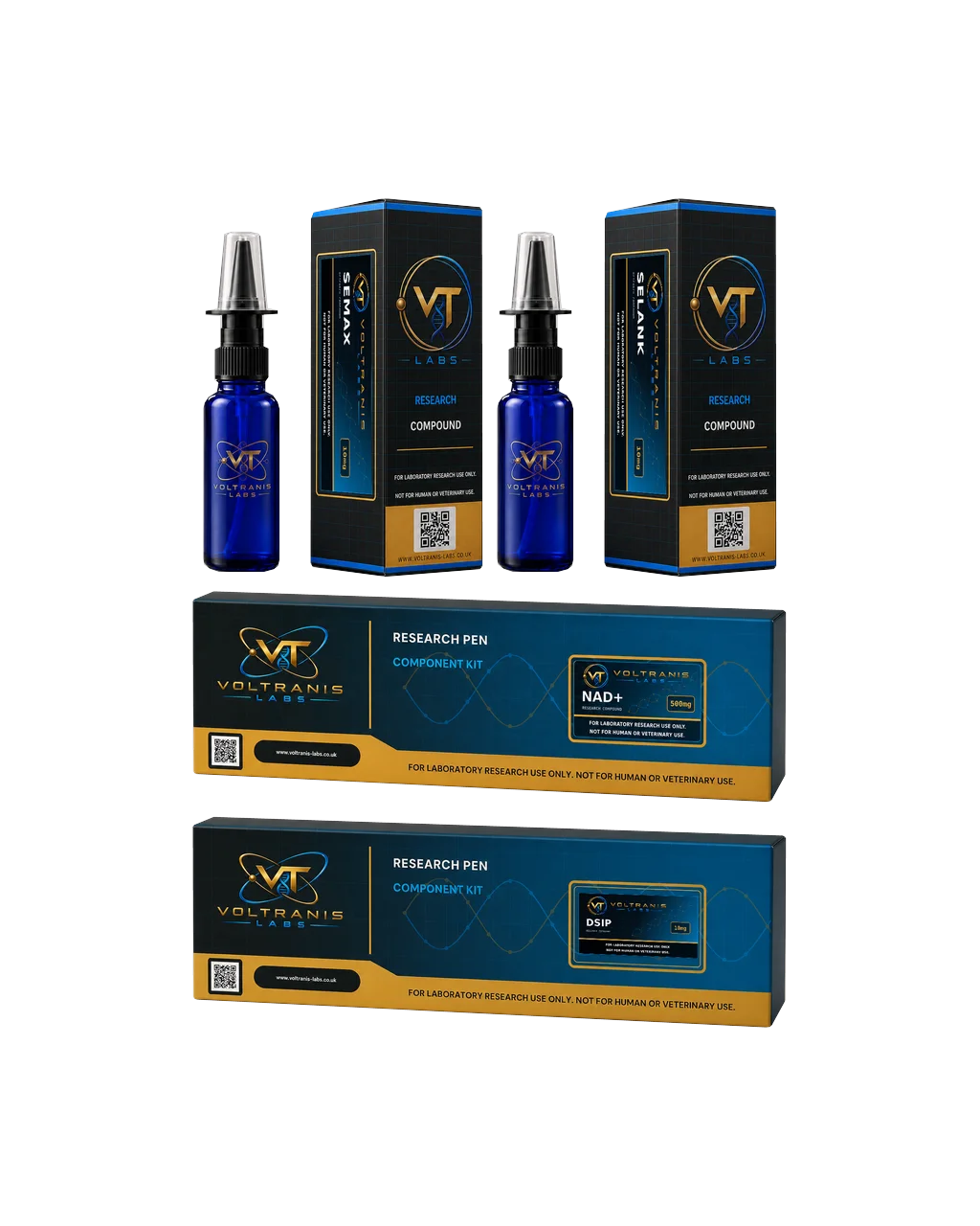 Neuro VT Bundle Pens — labelled pen box, product photograph