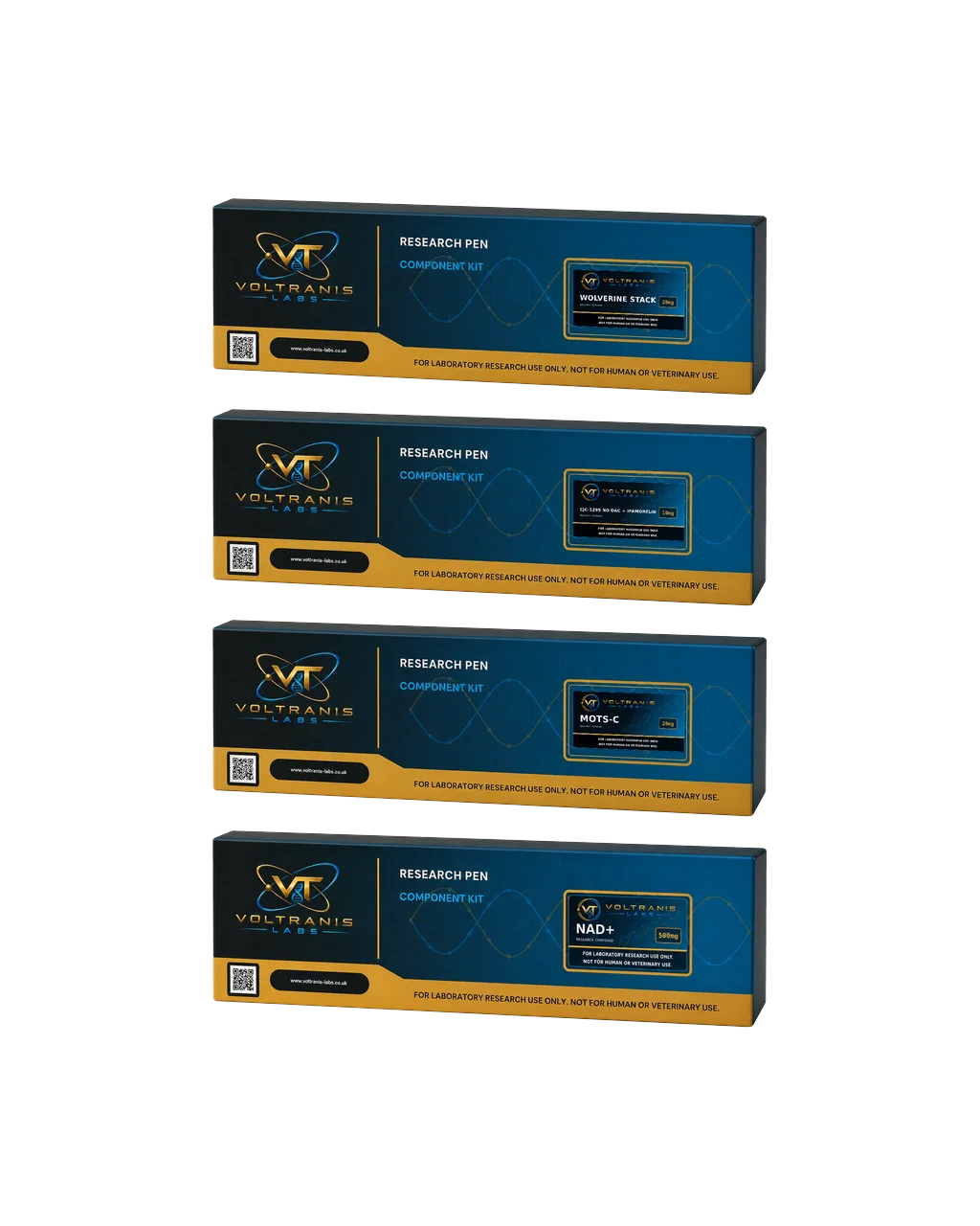 Wolverine VT Bundle Pens — labelled pen box, product photograph