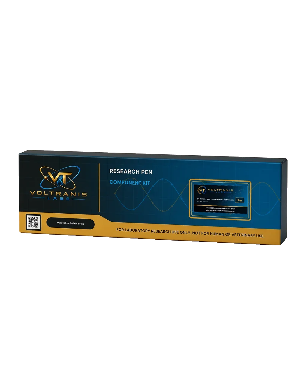 CJC-1295 No DAC + Ipamorelin + Sermorelin 5mg — labelled pen box, product photograph