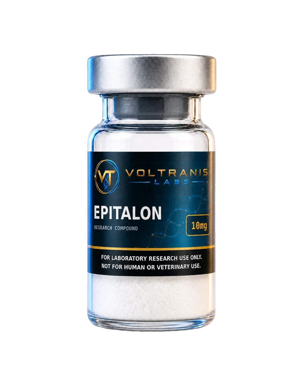 Epitalon 10mg — labelled vial, product photograph