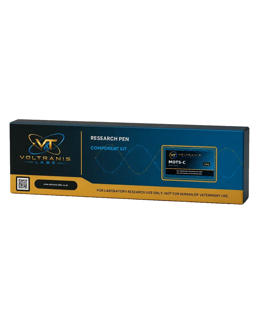 MOTS-C 10mg — labelled pen box, product photograph