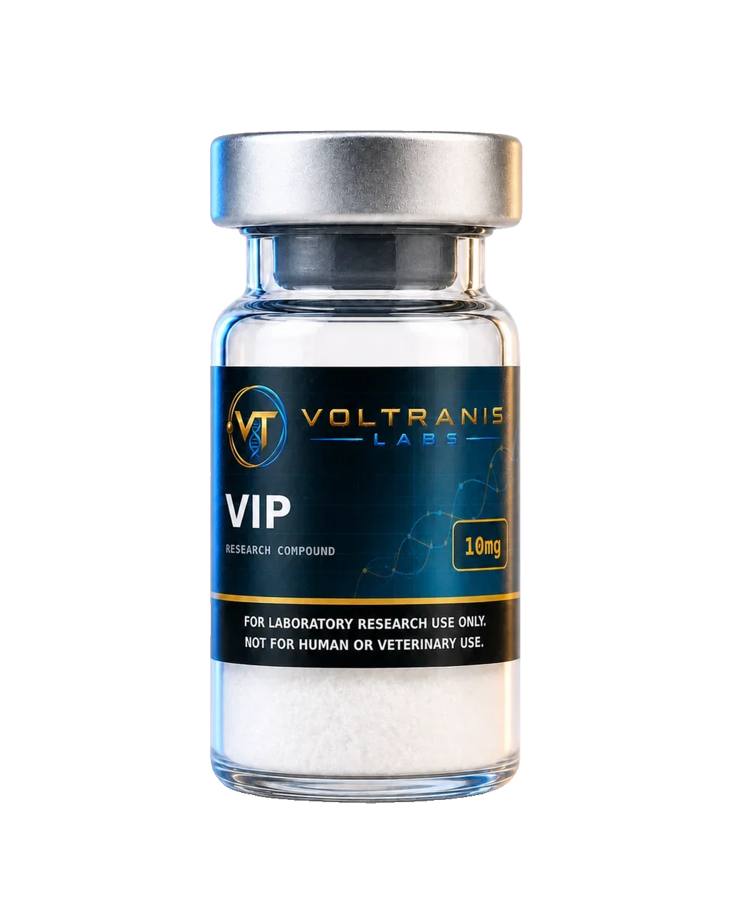 VIP 10mg — labelled vial, product photograph