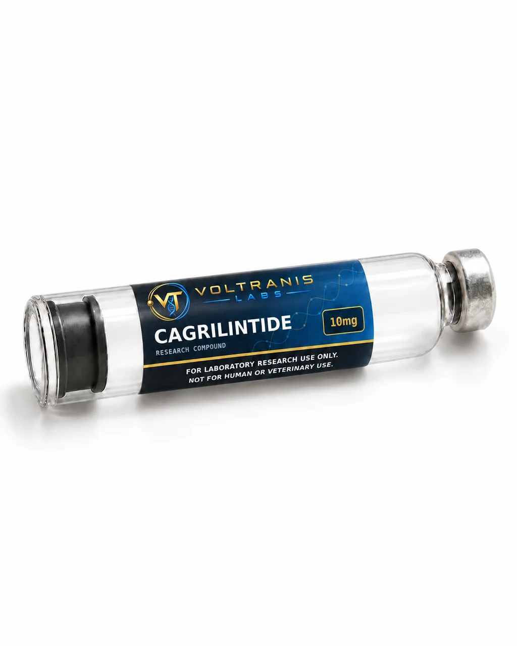 Cagrilintide 10mg — labelled cartridge, product photograph