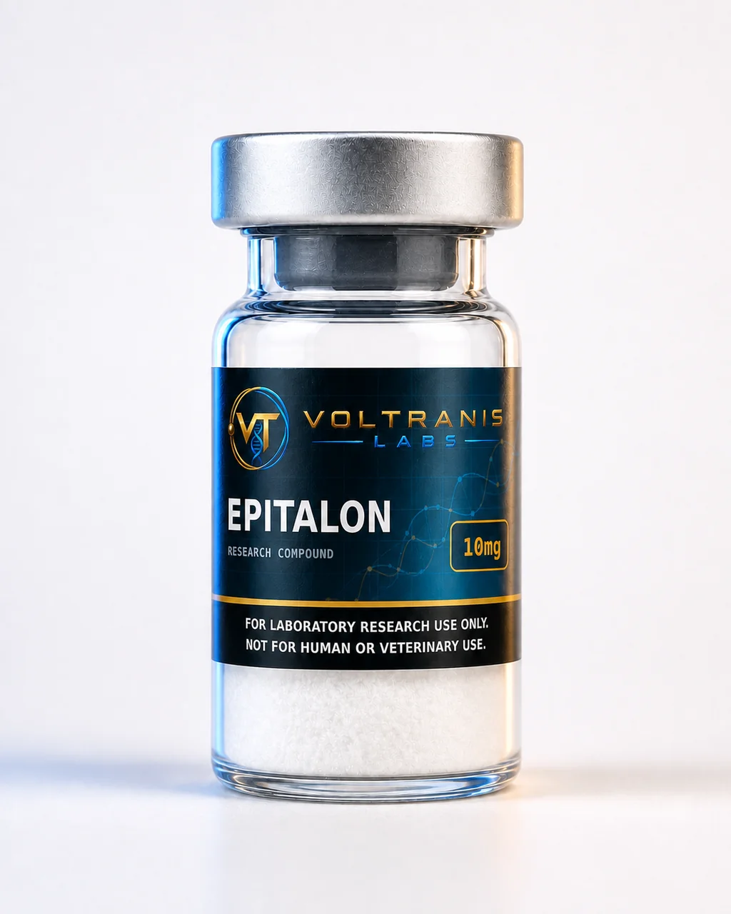 Epitalon 10mg — labelled vial, product photograph