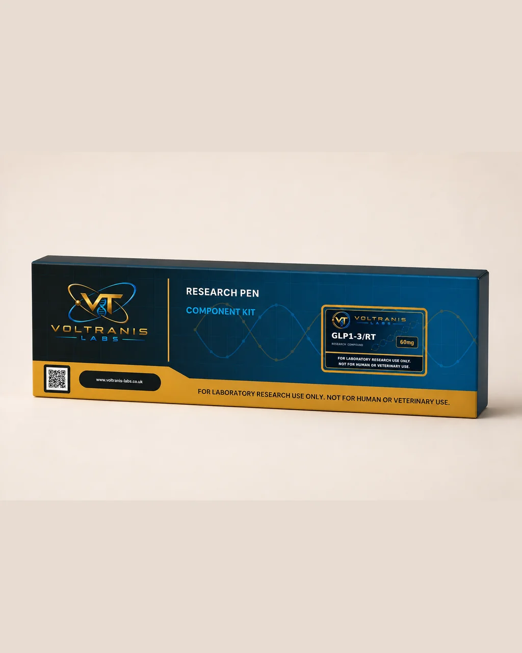 GLP1-3/RT 60mg — labelled pen box, product photograph