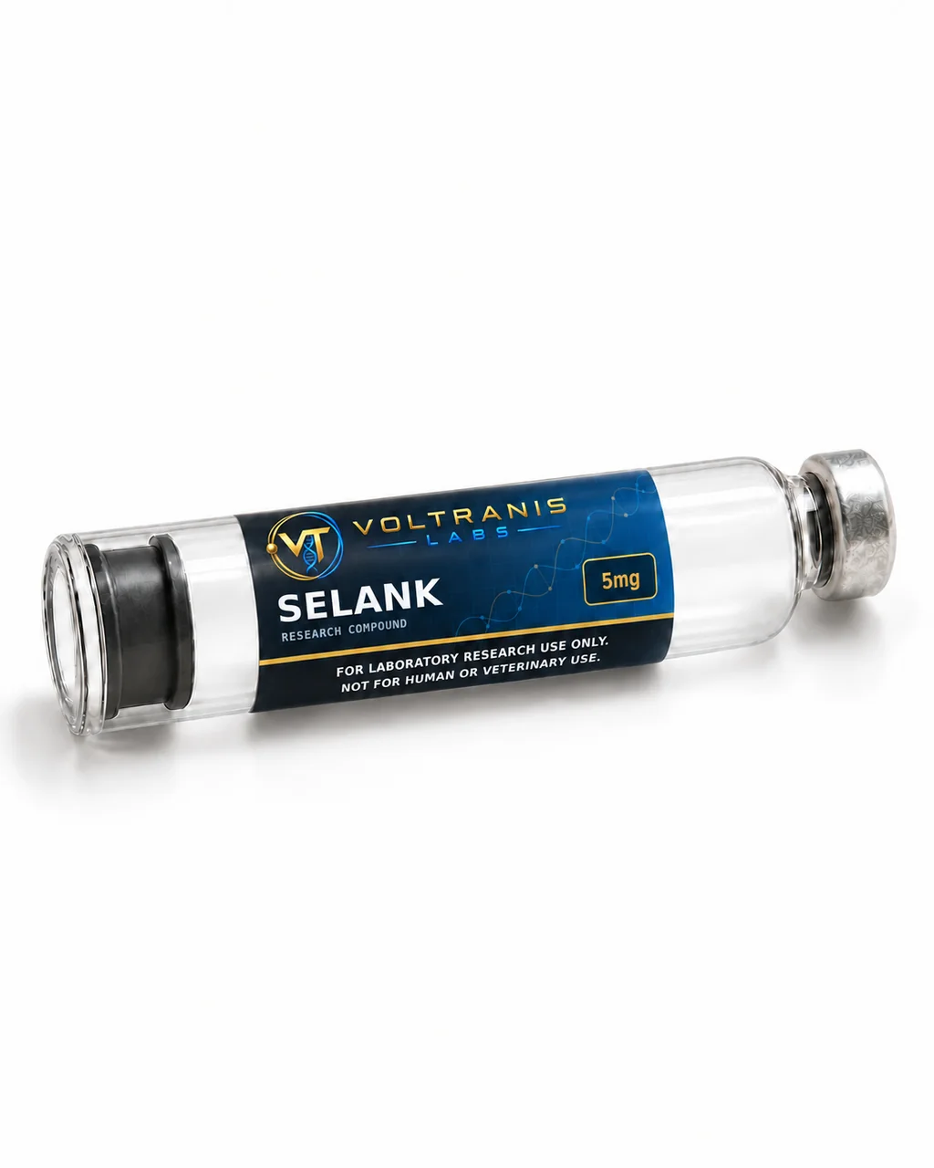 Selank 5mg — labelled cartridge, product photograph
